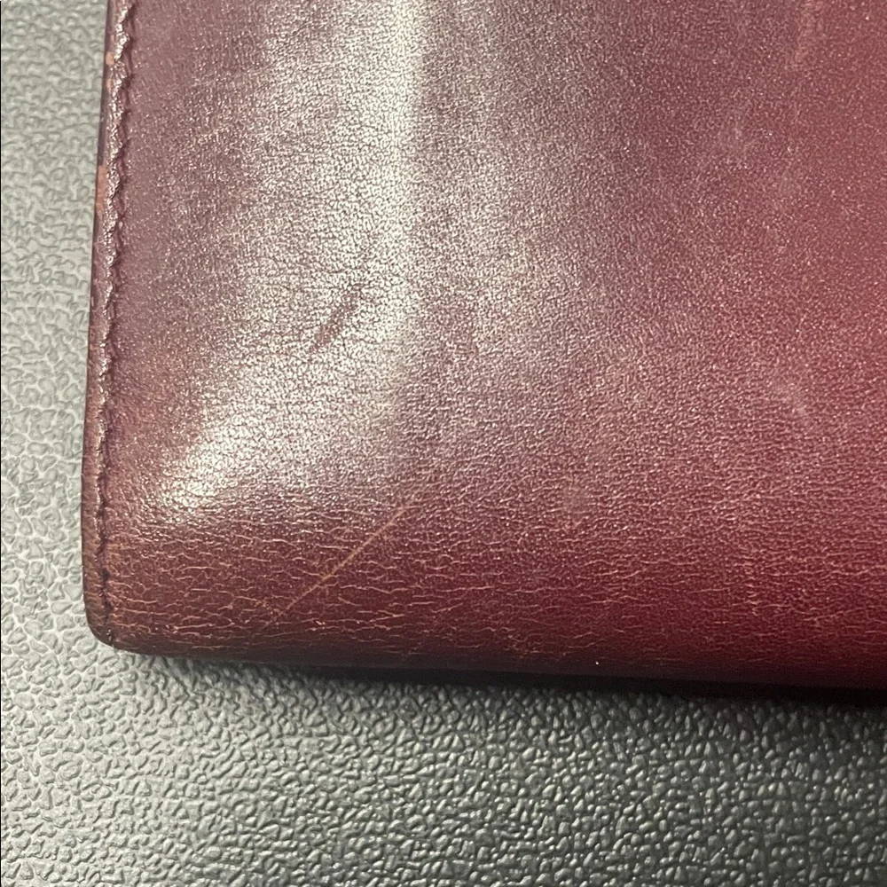 Gucci Maroon Leather Card Holder - Picture 9 of 9